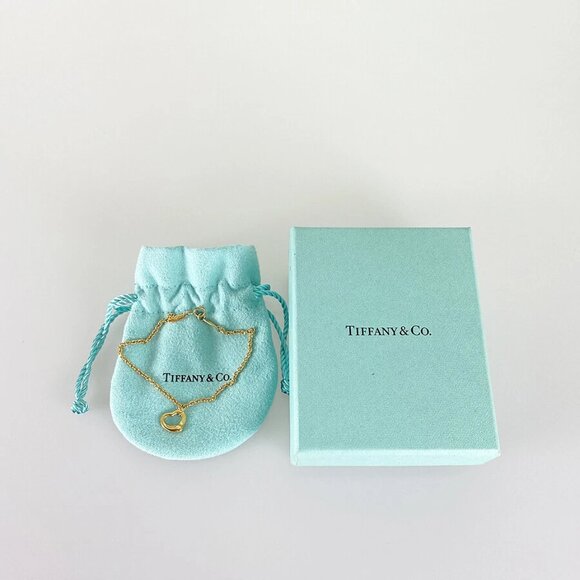 TIFFANY&Co. Open heart Yellow gold Bracelet - Picture 8 of 16